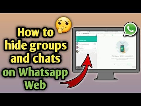 how to hide WhatsApp chat